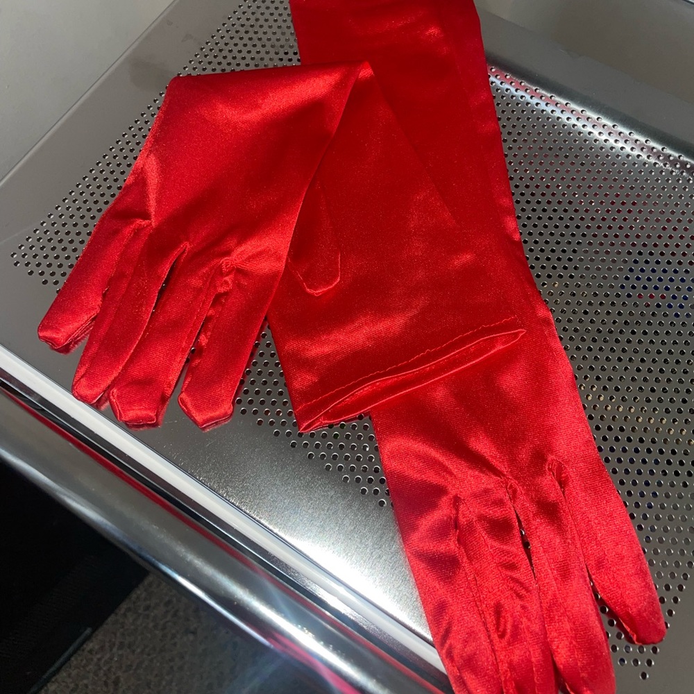 Satin Gloves